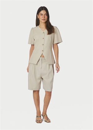 Jules structure bluse Creme Neo Noir